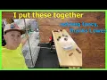 Gladiator workbench and Style Selection shelves from Lowes assembly
