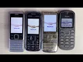 Nokia startup animation from 4 different Nokia phones