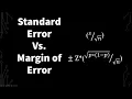 Standard Error vs Margin of Error What s the Difference