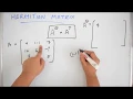 Hermitian Matrix Linear Algebra Very easy