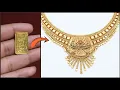 Lagu 24K Necklace Design Making | Proof of Pure Gold Jewellery | How it's Made - Gold Smith Jack