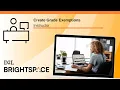 Create Grade Exemptions Instructor