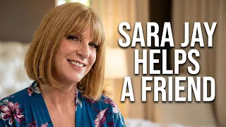 Sara Jay enlists her son Lucas s friend to help her with some things around the house