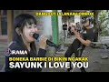 Download Lagu Tingkah Nasroel Bikin Ngakak Mbak Ena Si Boneka Barbie Sayunk I Love You Versi Irama Dopang