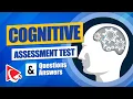 How To Pass COGNITIVE ASSESSMENT TEST - Questions and Answers with Solutions