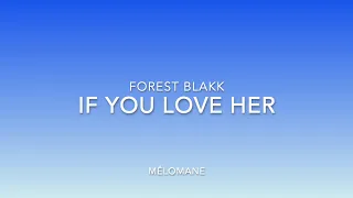 Download FOREST BLAKK - IF YOU LOVE HER  (remix) MP3