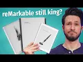 Best E-Ink Note Taking Tablet reMarkable 2 Boox Go 10 3 or Supernote Nomad