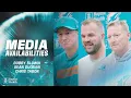 Bobby Slowik Sean Duggan and Chris Tabor meet with the media Miami Dolphins