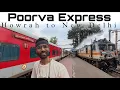 Download Lagu HOWRAH NEW DELHI POORVA EXPRESS JOURNEY VLOG * Iss train ka rutba or demand alag hai *