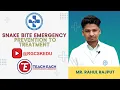 Download Lagu Snake Bite Emergency: Prevention to Treatment  Live Class by IGIPS Amethi