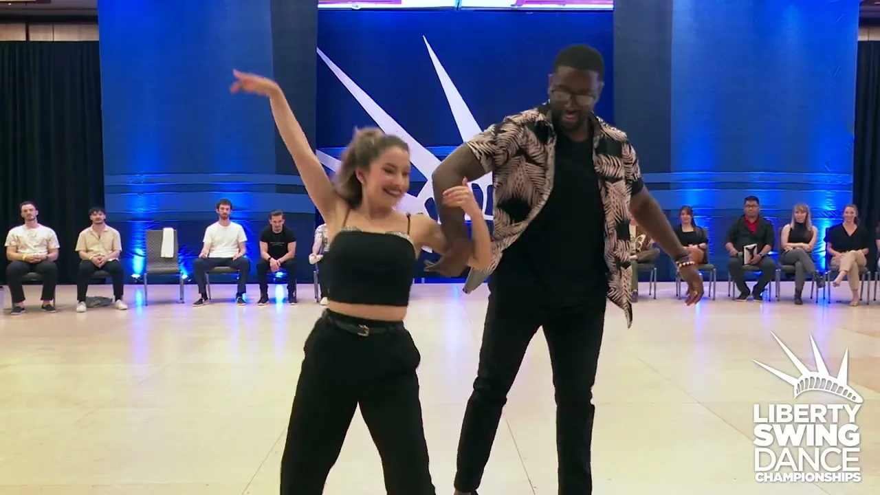 Liberty Swing 2023 All Star Jack & Jill JT Anderson and Fernanda Dubiel