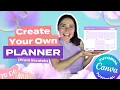 CANVA TUTORIAL Design Your Own Planner from Scratch Tips from a professional designer