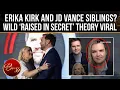 JD Vance and Erika Kirk Are Siblings WILD CIA Plot Theory Explodes Online Netizens STUNNED