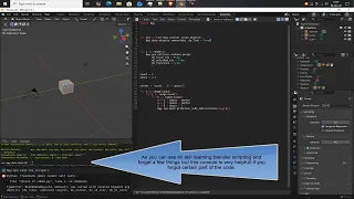 Blender Python Tutorial Create a Grid of Cubes - Part 2