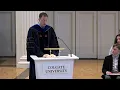 Colgate University Phi Beta Kappa Induction Ceremony