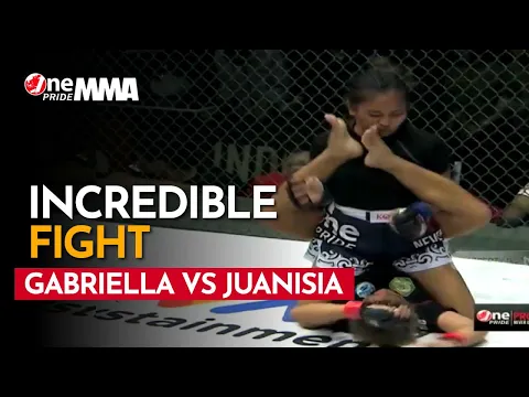 Pertarungan Melelahkan! Gabriella Lonteng vs Juanisia Yuvita Kelas Strawweight | Incredible Fight