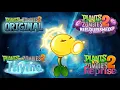 Solar Pea in different PvZ 2 games showcase