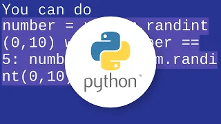 How to add exception to random randint in Python