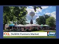 DeWitt Farmers Market s outdoor season underway every Thursday