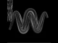 Demo of texture mapped stroke in Processing p5 js