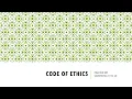 Code of Ethics MCQs Part 2 of 2