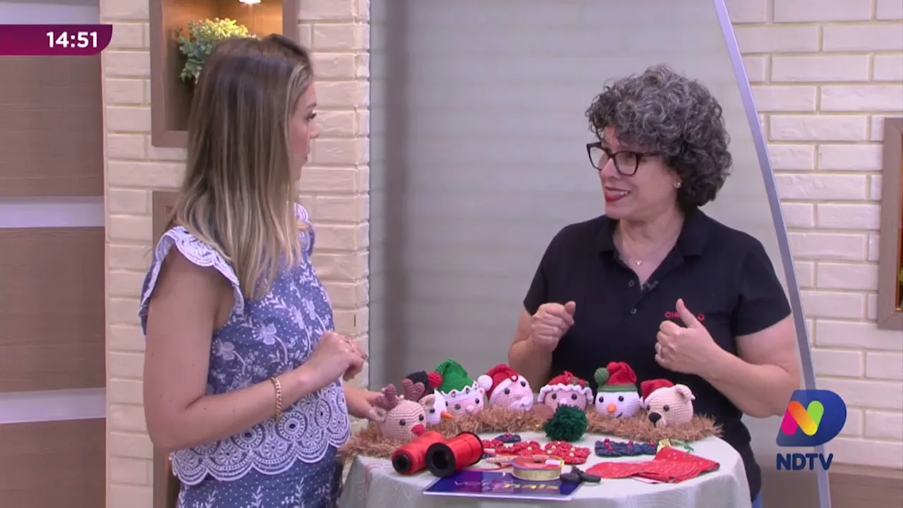 Oficinas de natal: público poderá aprender a confeccionar enfeites natalinos em Blumenau