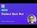 Rasa Livecoding Dialect Quiz Bot Accept any text from a form