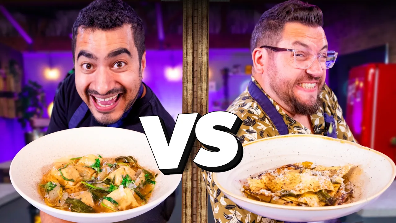 RAVIOLI: Chef vs Normal Blind Cook-Off