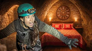 Staying at the World s DEEPEST Hotel 1370ft Underground