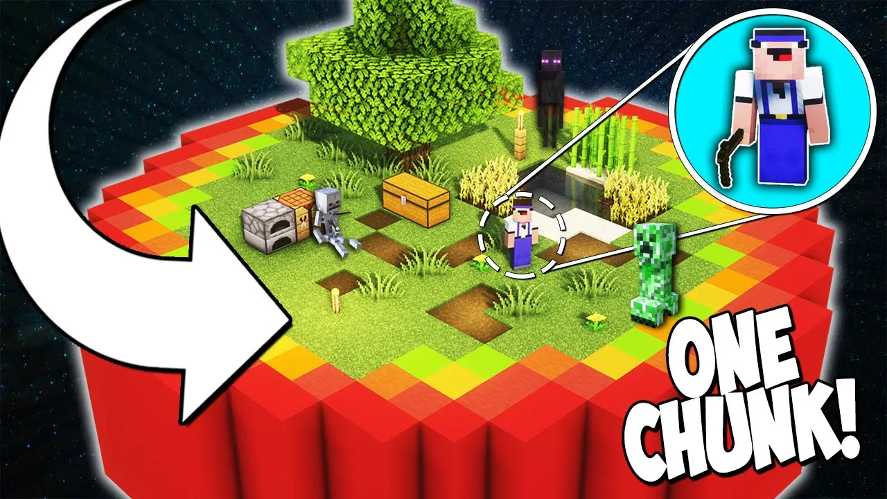 Minecraft, But The World Slowly EXPANDS in 100 Days