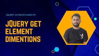 jQuery Element Dimension Tutorial The Ultimate Guide Part 17
