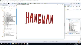 Java Game Programming - HangMan Part-7 Button Menu Scene
