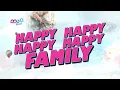 Download Lagu THE ONSU FAMILY - HAPPY FAMILY 2 ( OFFICIAL VIDEO LYRICS )