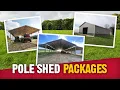 Pole Shed Building Packages from Builder s Discount Center