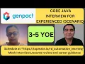 Genpact Java Interview Questions Core Java Interview Questions