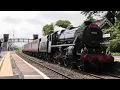 Download Lagu LMS 45212 stopped by a quarry train on the Long Drag (10 July 2025)