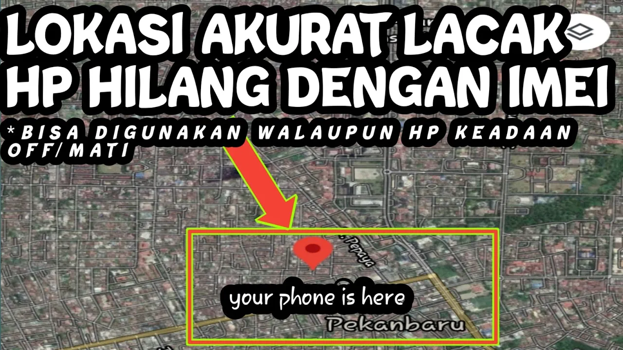 Cara melacak handphone yang hilang, secara online realtime. Terbaru. Cukup dengan IMEI? Cukup dengan. 