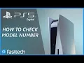 PS5 Digital Edition Model and Serial Number Check