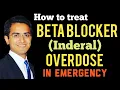 BETA BLOCKERS EMERGENCY TREATMENT WITH GLUCAGON TOXICOLOGY LECTURES USMLE