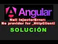 Angular 17 - NullInjectorError No provider for