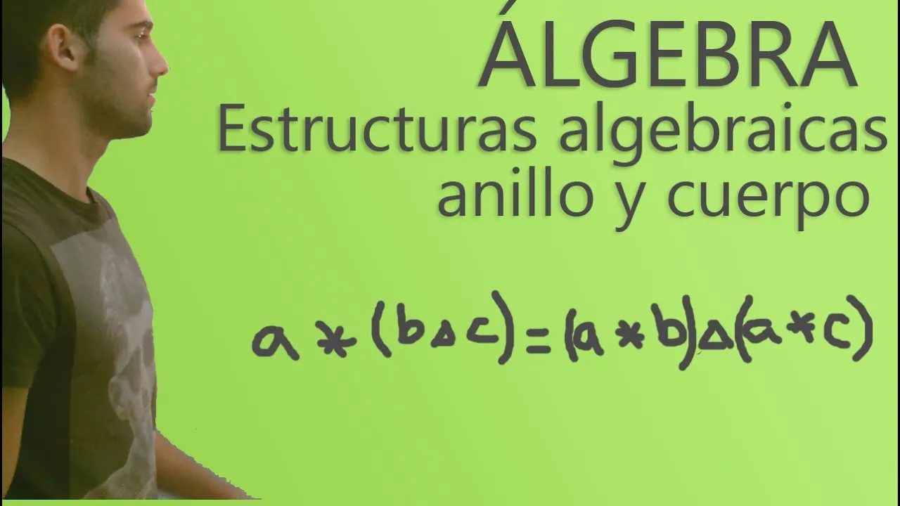 Álgebra - Estructuras algebraicas: Anillo y Cuerpo