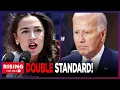 THE SQUAD Embraces BIDEN AOC Strays From The LEFT And ANGERS Her Base