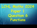 Leaving Cert Higher Level Maths 2024 Paper 1 Question 6