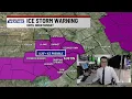 Widespread freezing rain tonight 1-minute forecast update KXAN Weather Forecast 4 PM