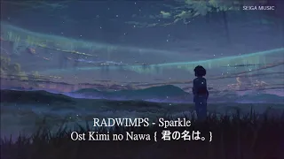sparkle radwimps ost kimi no nawa lirik dan terjemahan