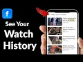 Download Lagu How To See Facebook Watch History- See Facebook Reels Watched History 