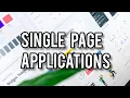 what is SPA single page application Angular website optimization Webisite developement