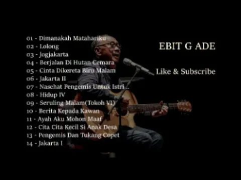 Download MP3 Album Ebiet G Ade - Akustik