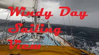 Windy Day Sailing View