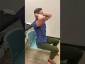 Seated thoracic extension